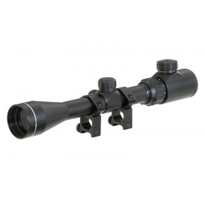 Прицел оптический (реплика) 3-9x40E Rifle Scope - Black [PCS]